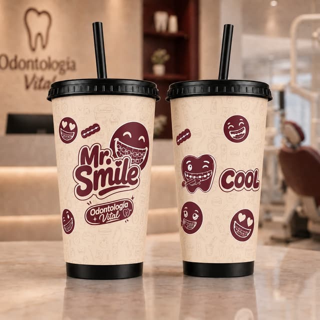 Vaso coleccionable Mr Smile